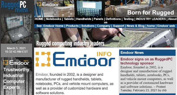 Emdoor вывески как спонсор прочных технологий ПК